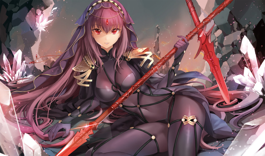 scathach (fate and 1 more) drawn by ice_(ice_aptx)