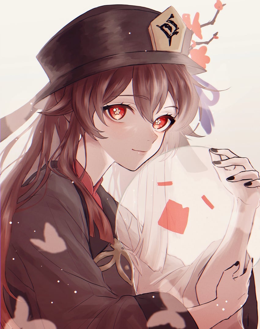 hu tao and boo tao (genshin impact) drawn by kochi_4