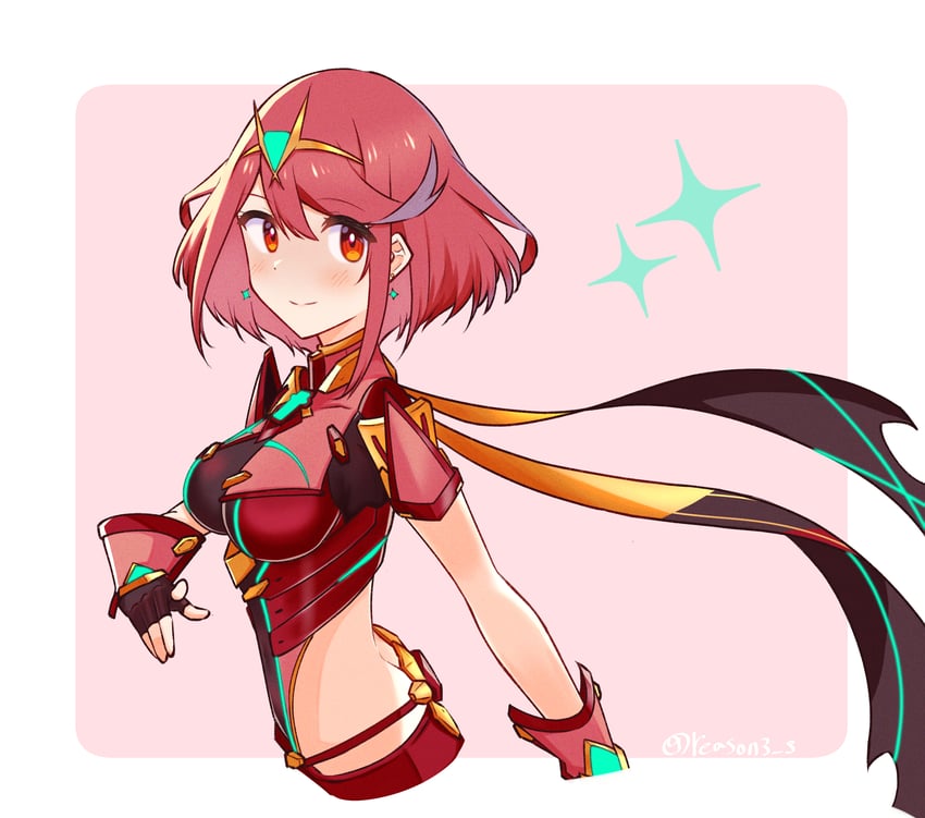pyra (xenoblade chronicles and 1 more) drawn by reason3_s