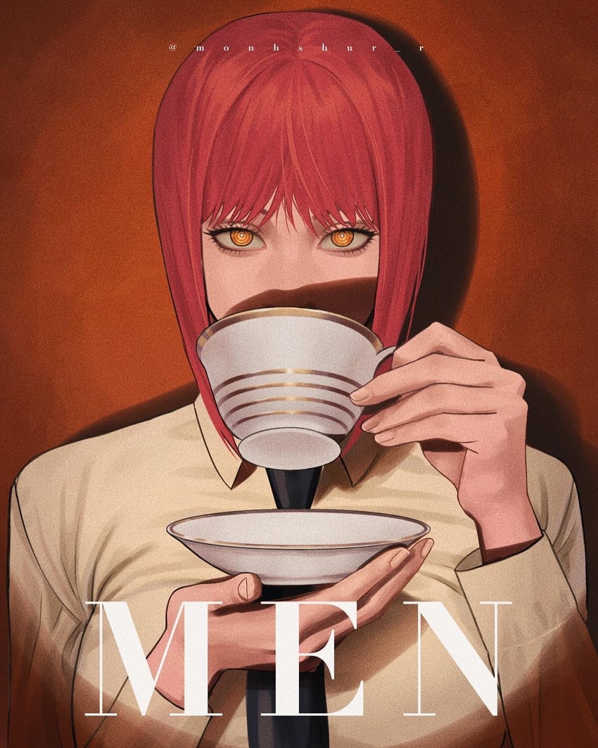 makima (chainsaw man) drawn by monhshur_r