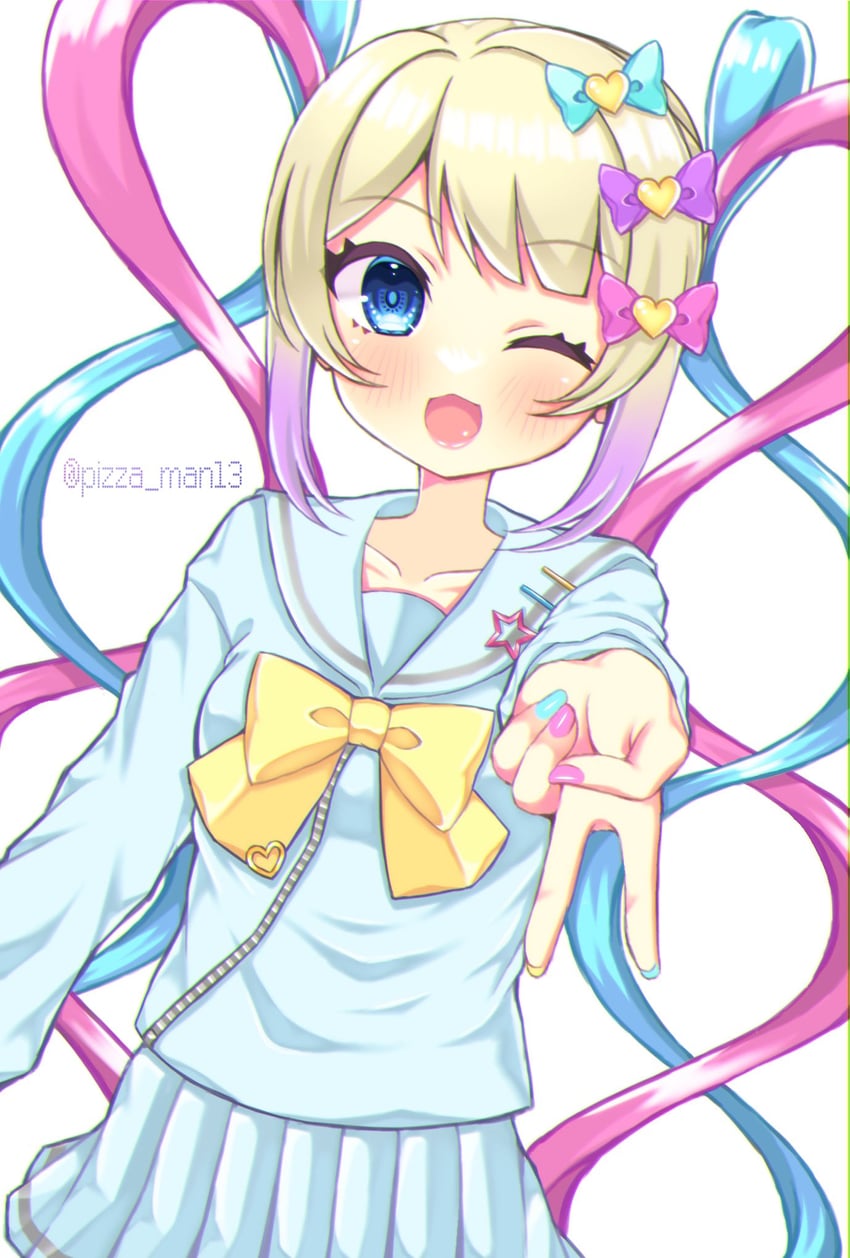 chouzetsusaikawa tenshi-chan (needy girl overdose) drawn by pi_the_man