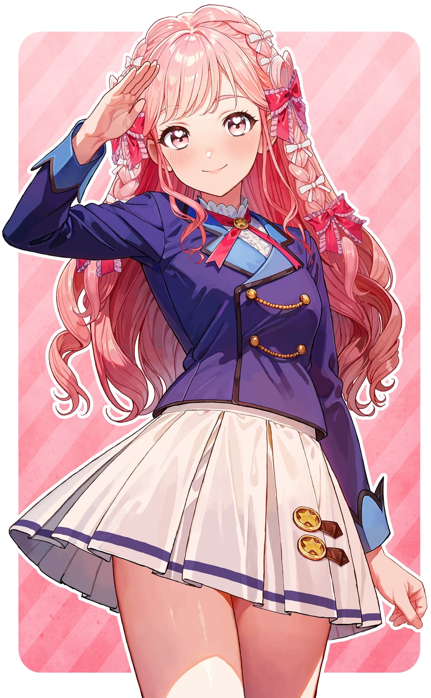 himeno mieru (aikatsu! and 1 more) drawn by raiden_(kdsn3783)