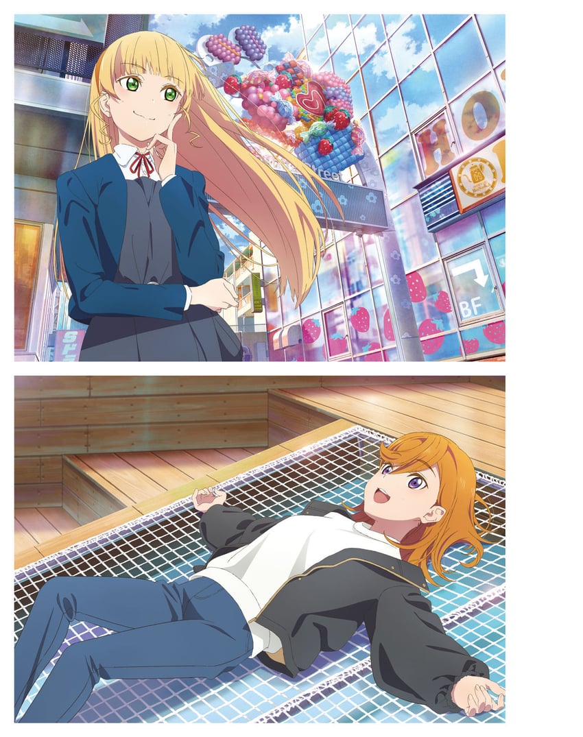 shibuya kanon and heanna sumire (love live! and 1 more)