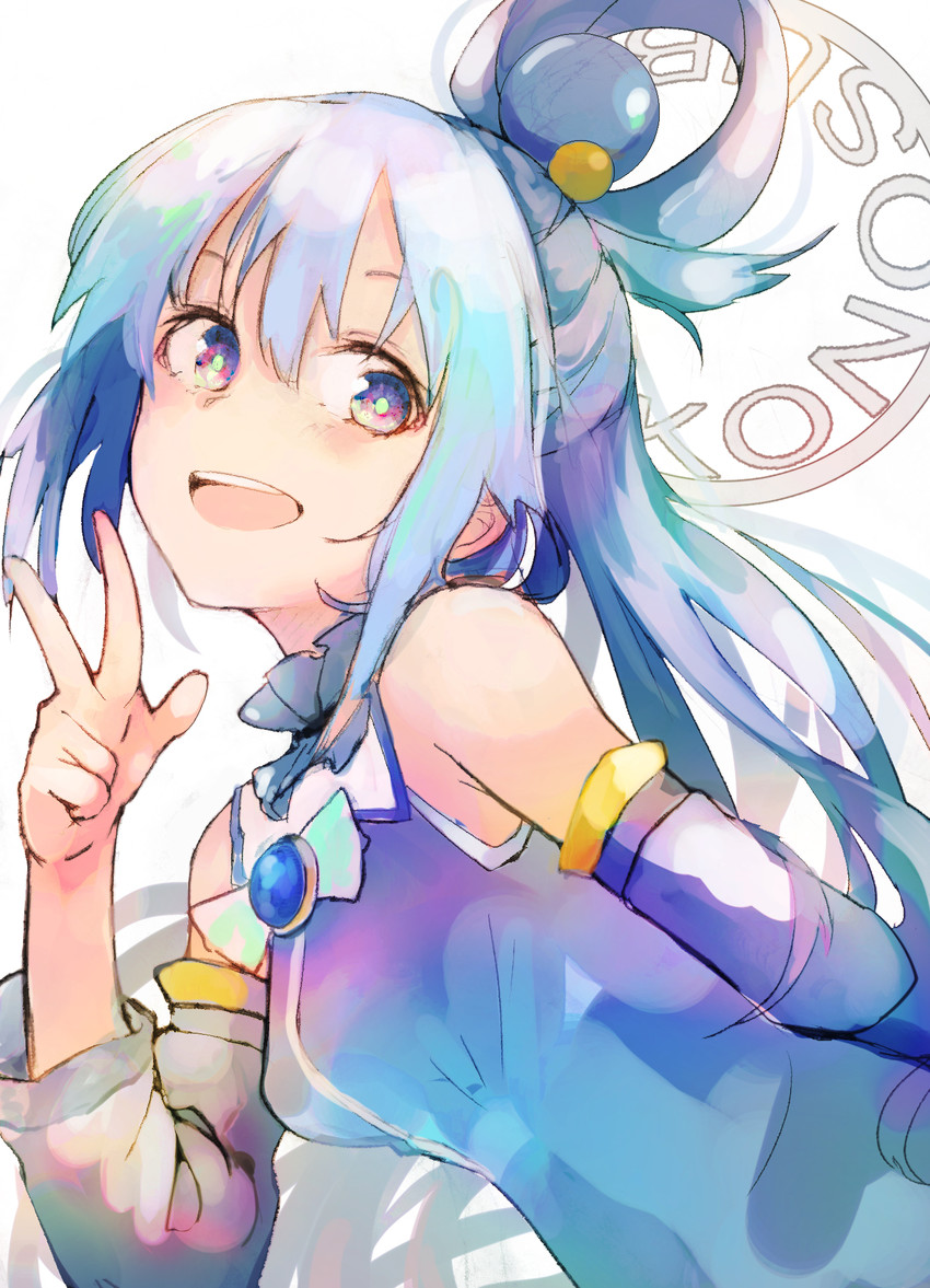 aqua (kono subarashii sekai ni shukufuku wo!) drawn by miysin