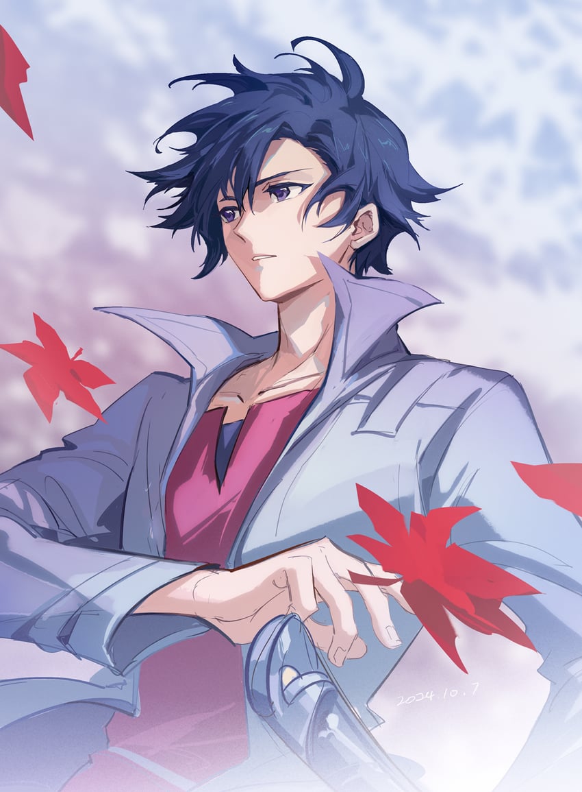 rean schwarzer (eiyuu densetsu and 2 more) drawn by feng_you