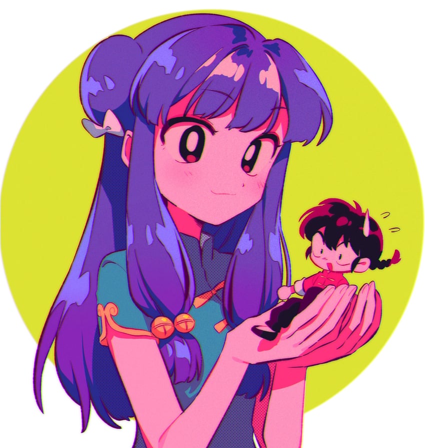 shampoo and saotome ranma (ranma 1/2) drawn by menma_(enaic31)