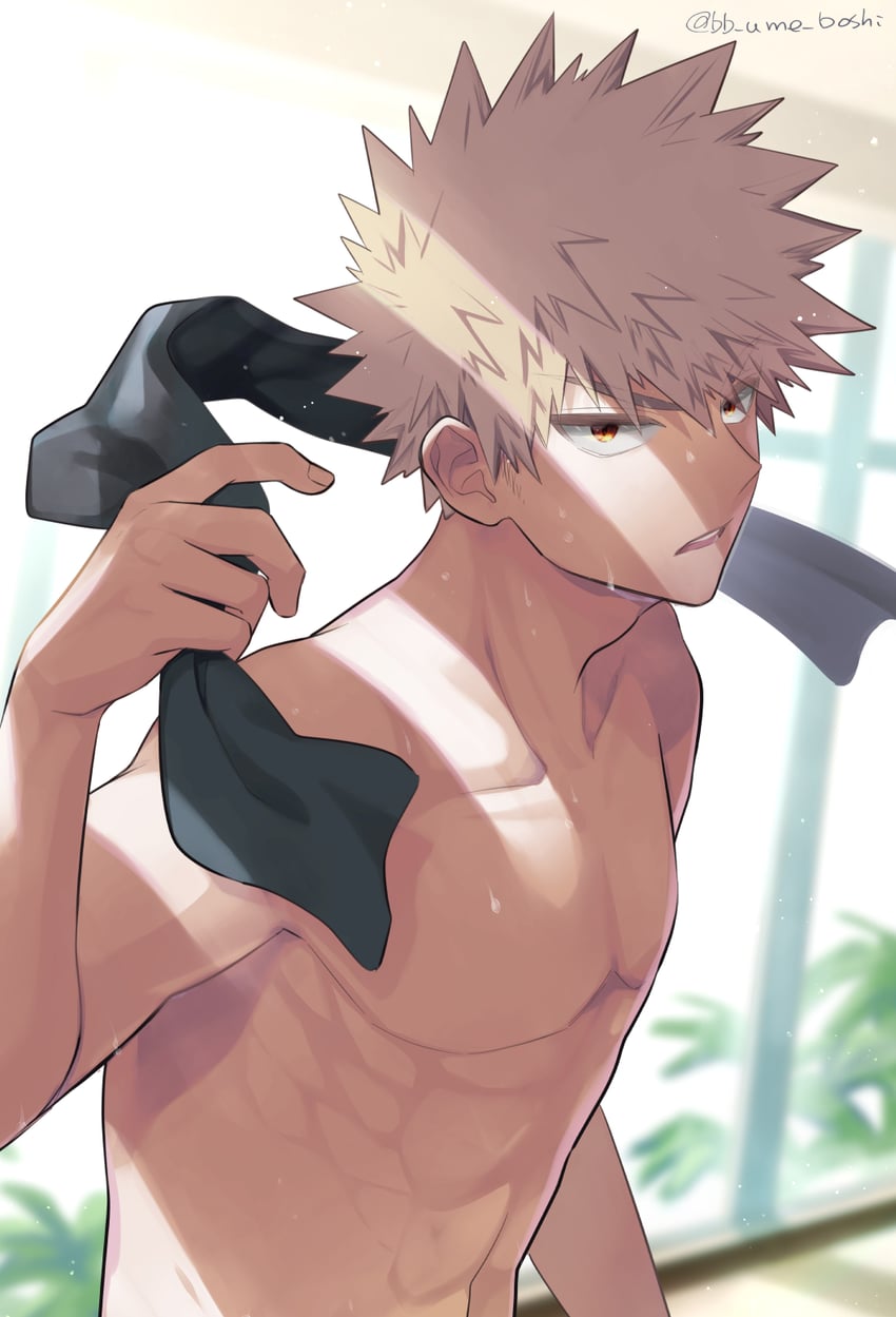 bakugou katsuki (boku no hero academia) drawn by ume_(326310)