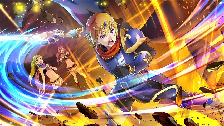 mitsurugi kyouya, clemea, and fio (kono subarashii sekai ni shukufuku wo! and 1 more)
