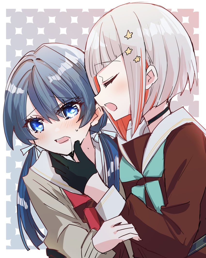 murano sayaka and yugiri tsuzuri (love live! and 1 more) drawn by kanduki_kamibukuro