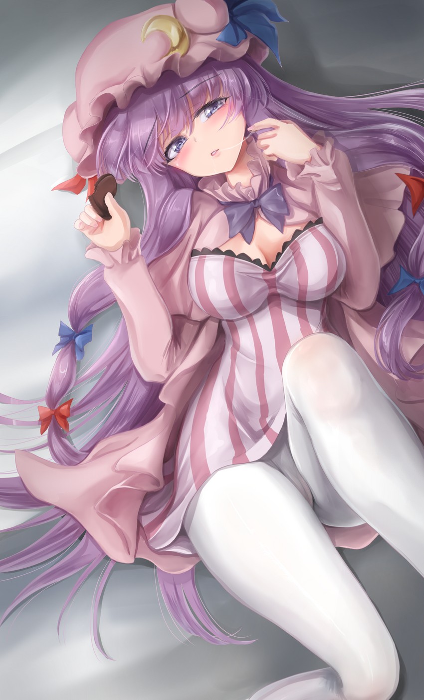 patchouli knowledge (touhou and 1 more) drawn by namiki_(remiter00)