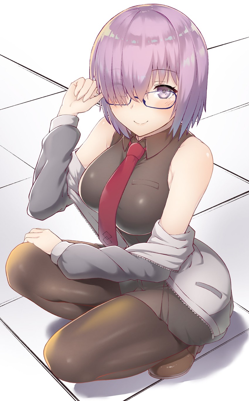 mash kyrielight (fate and 1 more) drawn by urigarasu