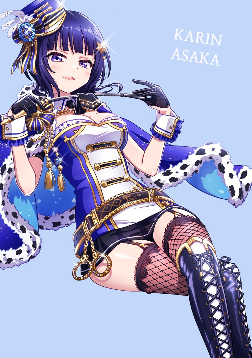 asaka karin (love live! and 2 more) drawn by deadnooodles