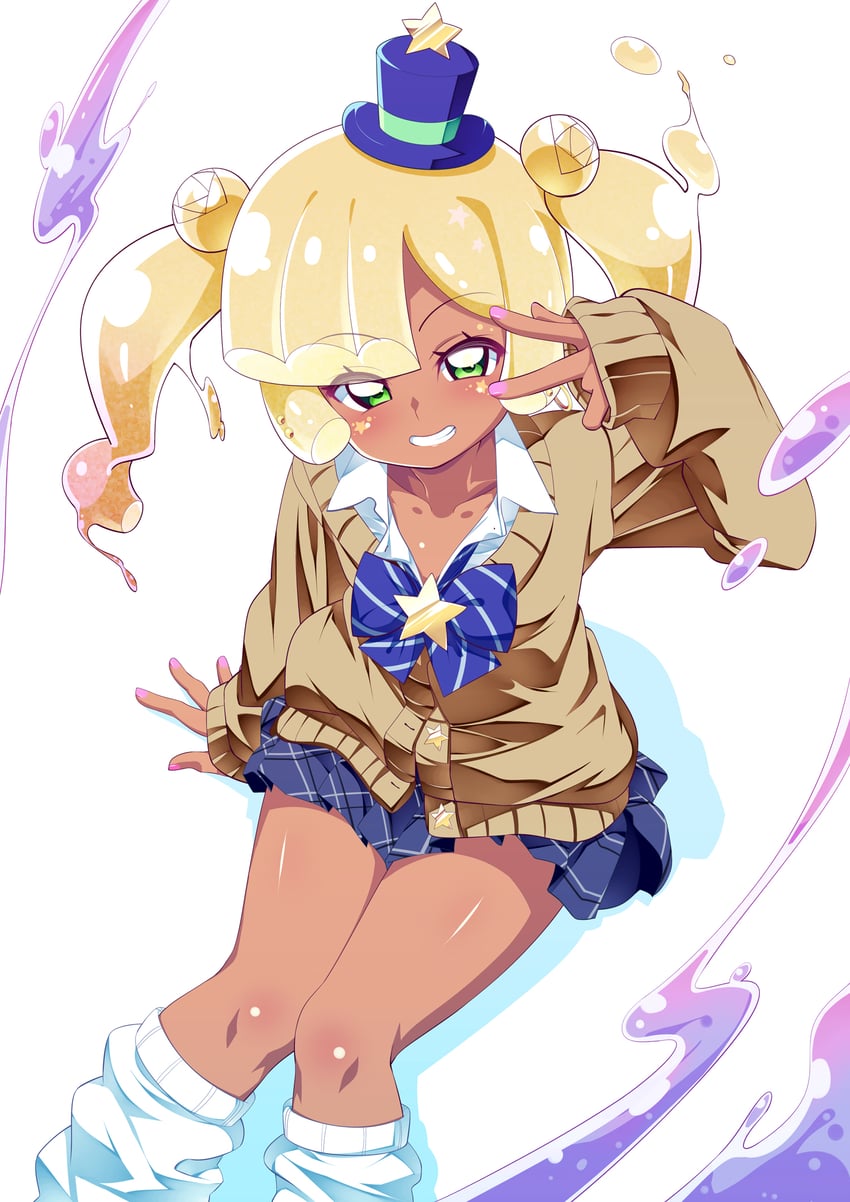 puniru and gyaru kawaii puniru (puniru wa kawaii slime) drawn by tanabe_kyou