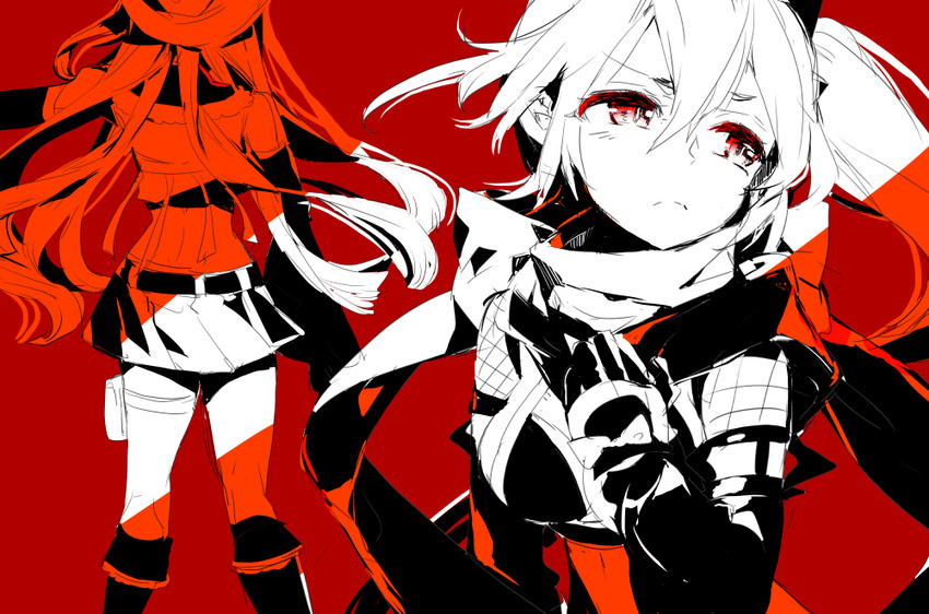 ripple and calamity mary (mahou shoujo ikusei keikaku and 1 more) drawn by edoya_pochi