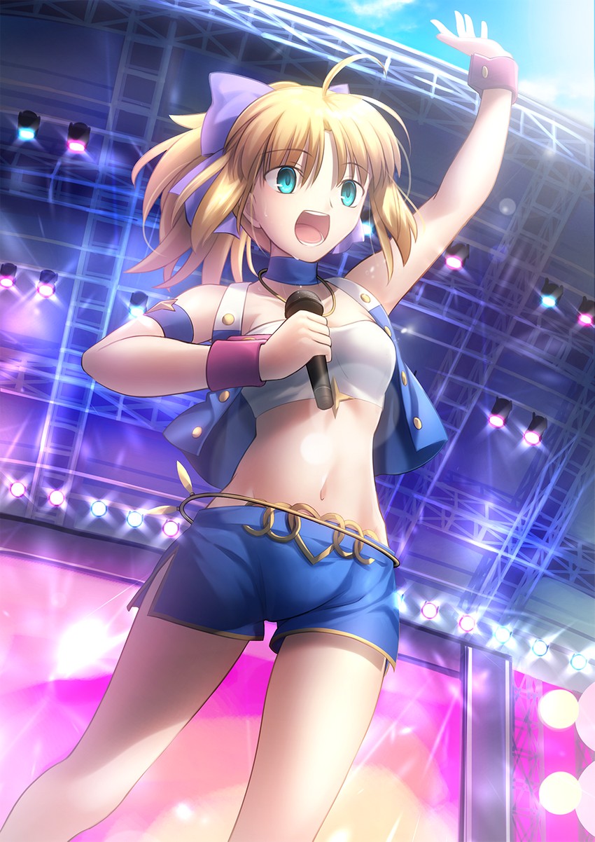 artoria pendragon and saber (fate and 1 more) drawn by shoori_(migiha)