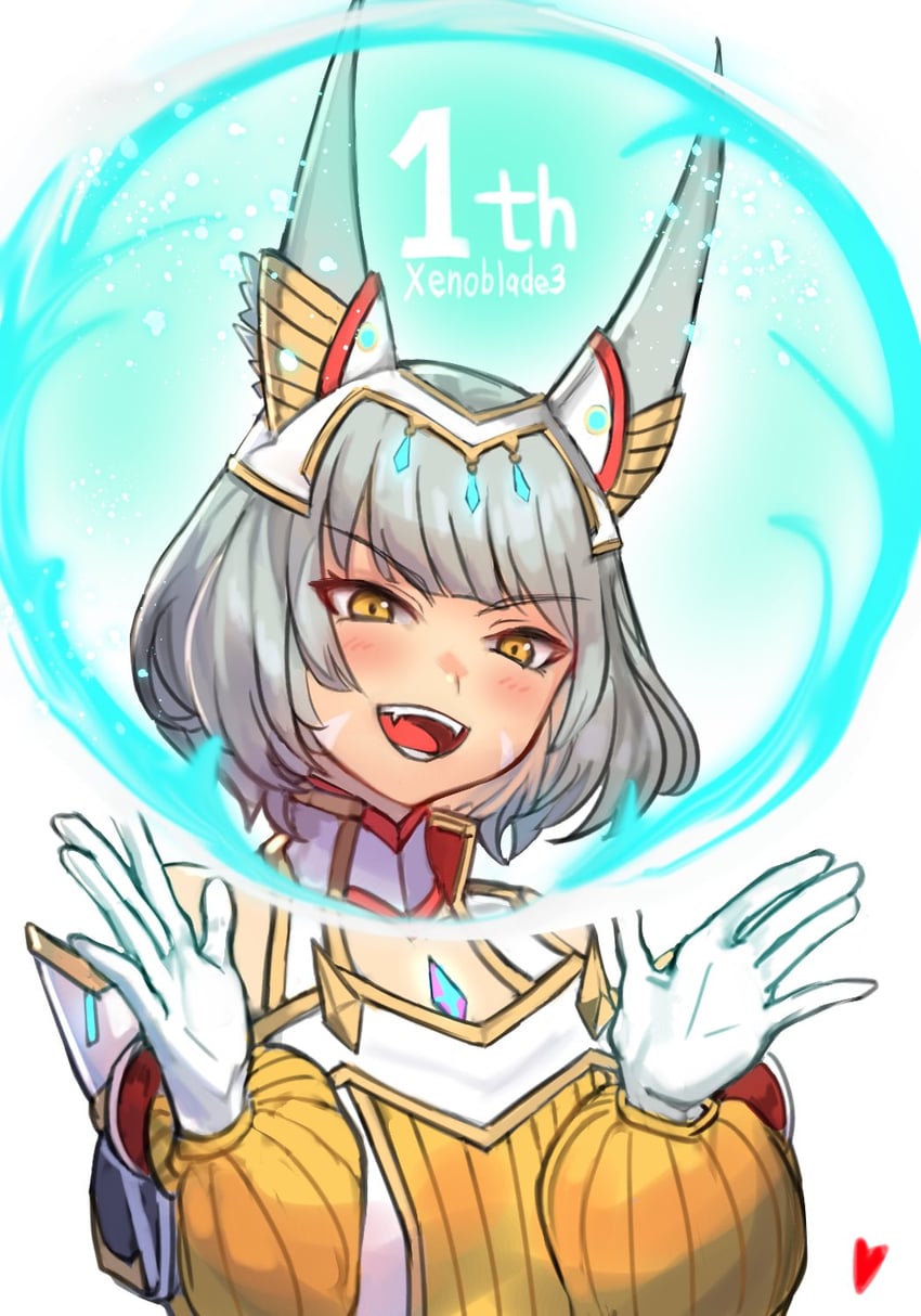 nia (xenoblade chronicles and 2 more) drawn by r123