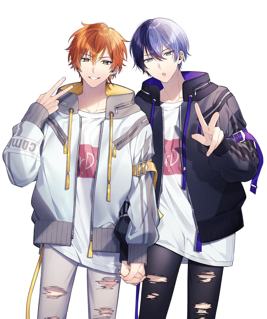 shinonome akito and aoyagi touya (project sekai) drawn by ya_(user_ghdd8732)