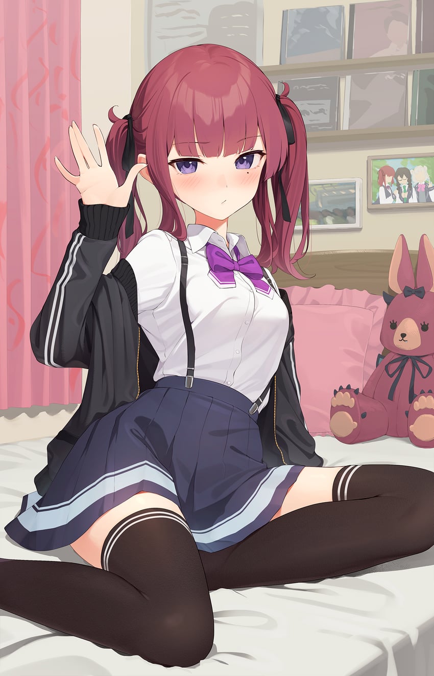 koharu rikka, natsuki karin, hanakuma chifuyu, and ekaterina (synthesizer v and 1 more) drawn by kanpa_(campagne_9)