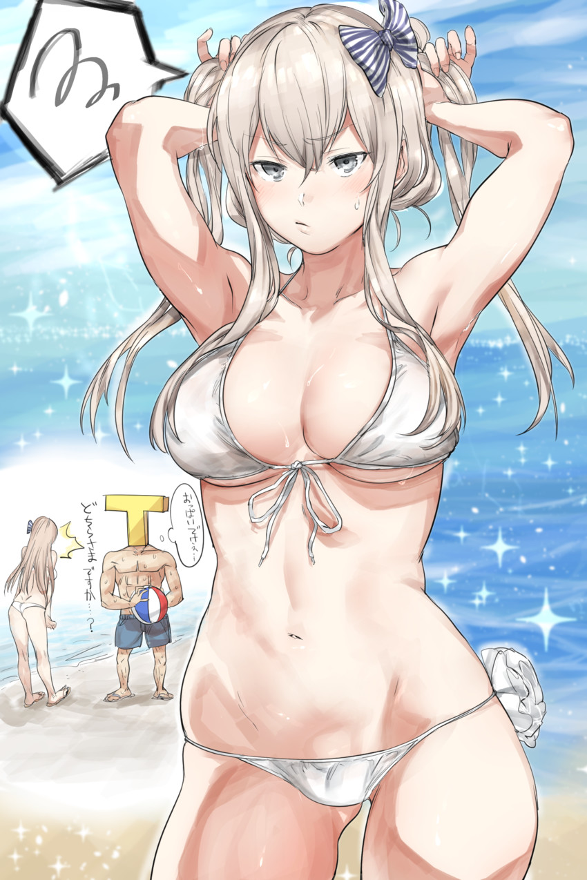 admiral, graf zeppelin, and t-head admiral (kantai collection) drawn by yakitomato
