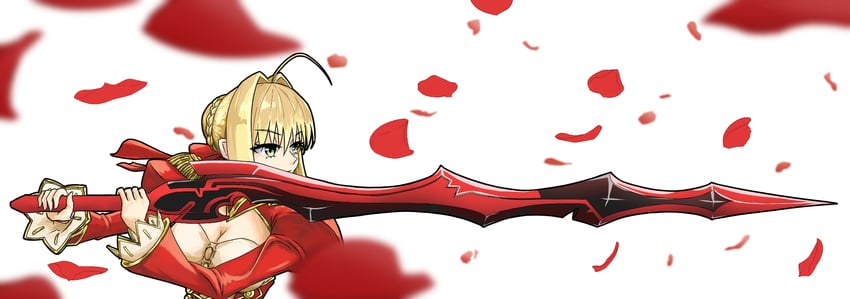nero claudius (fate and 1 more) drawn by etoneco