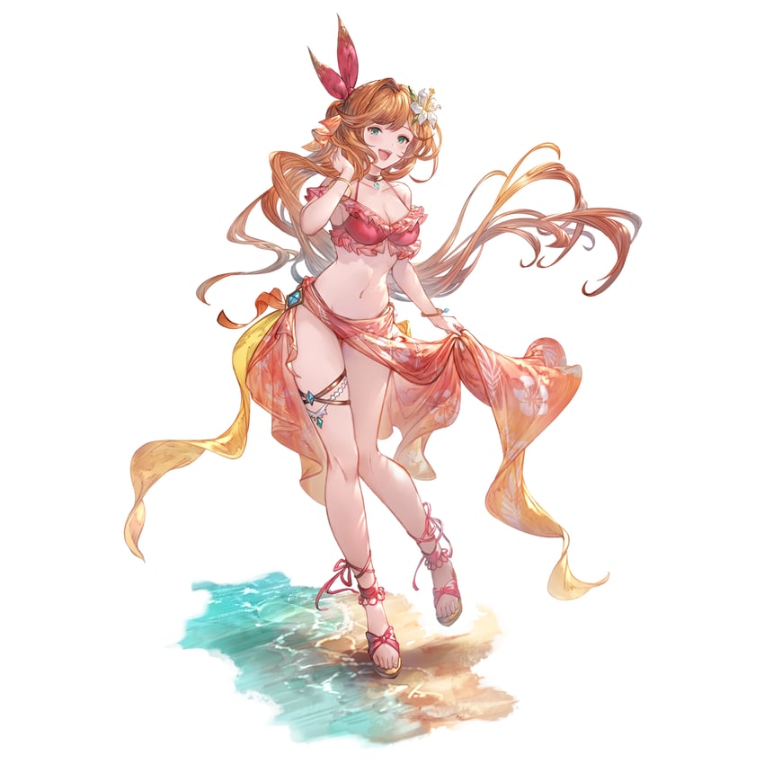 clarisse (granblue fantasy) drawn by minaba_hideo