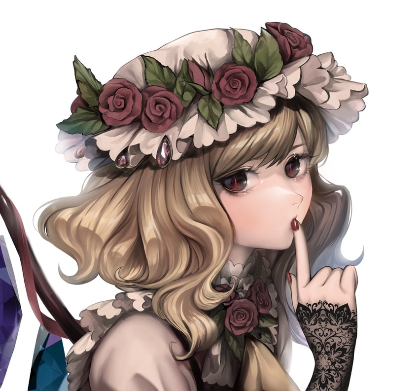 flandre scarlet (touhou) drawn by miyako_yamamoto