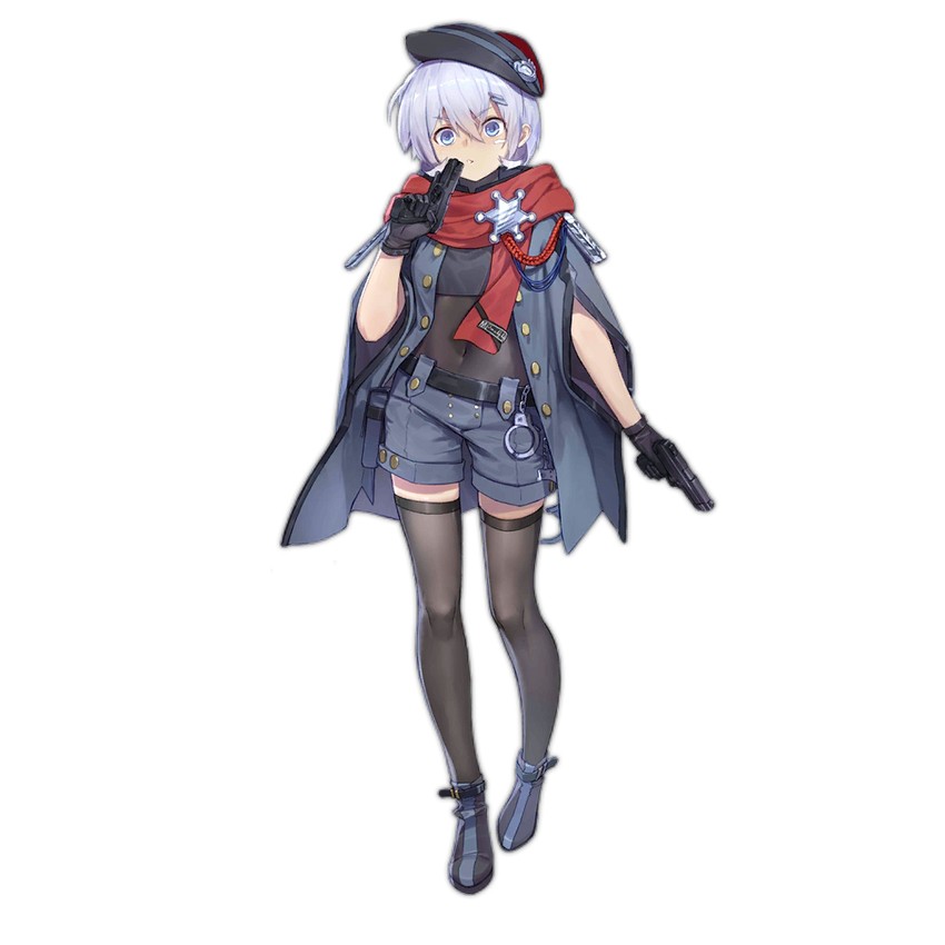 mp-446 (girls' frontline) drawn by xiao_qiang_sang