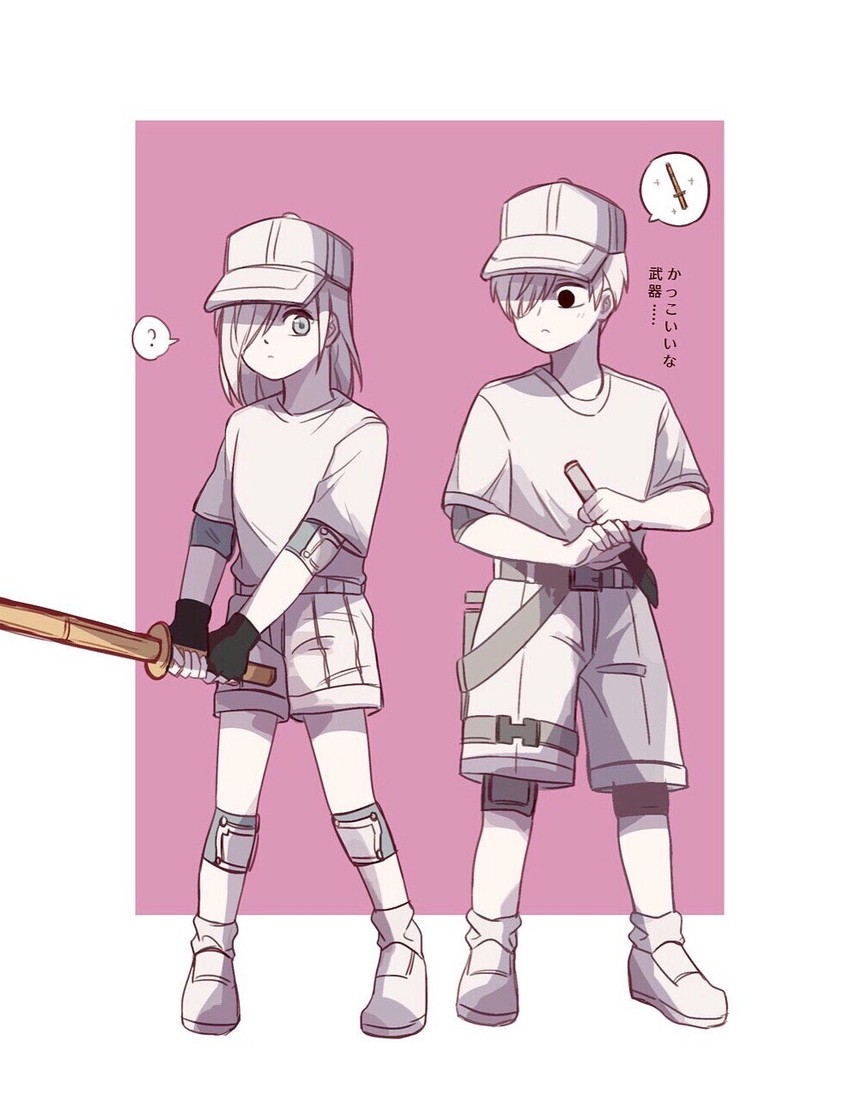 U 1146 U 1196 And Myelocyte Hataraku Saibou And 1 More Drawn By Kuro Lee Danbooru U 1146 U 1196 And Myelocyte Hataraku Saibou And 1 More Drawn By Kuro Lee Danbooru