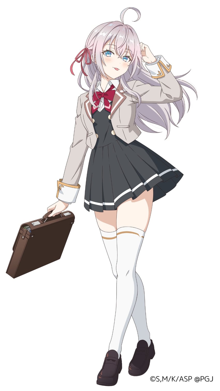 alisa mikhailovna kujou (tokidoki bosotto roshia-go de dereru tonari no alya-san and 1 more) drawn by murota_yuuhei