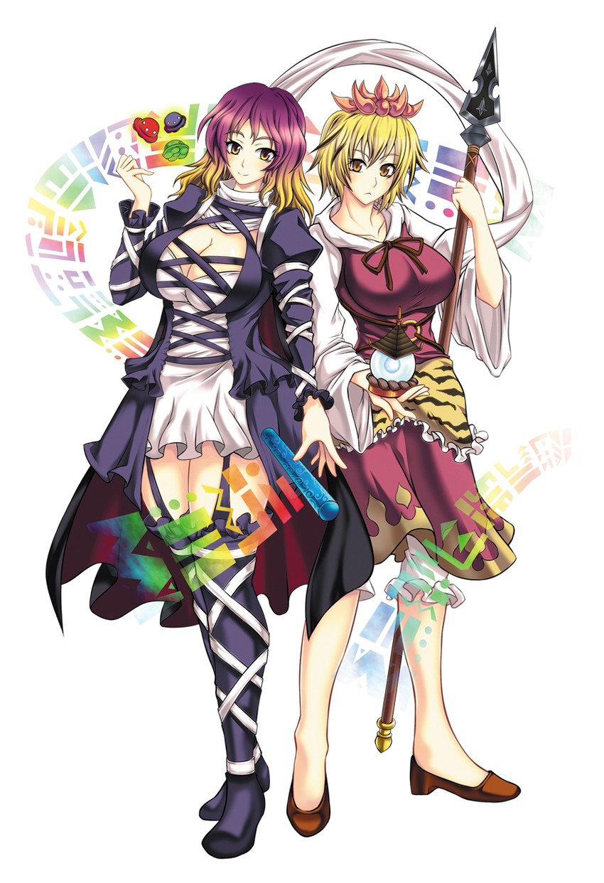 hijiri byakuren and toramaru shou (touhou) drawn by hasekura_noizu