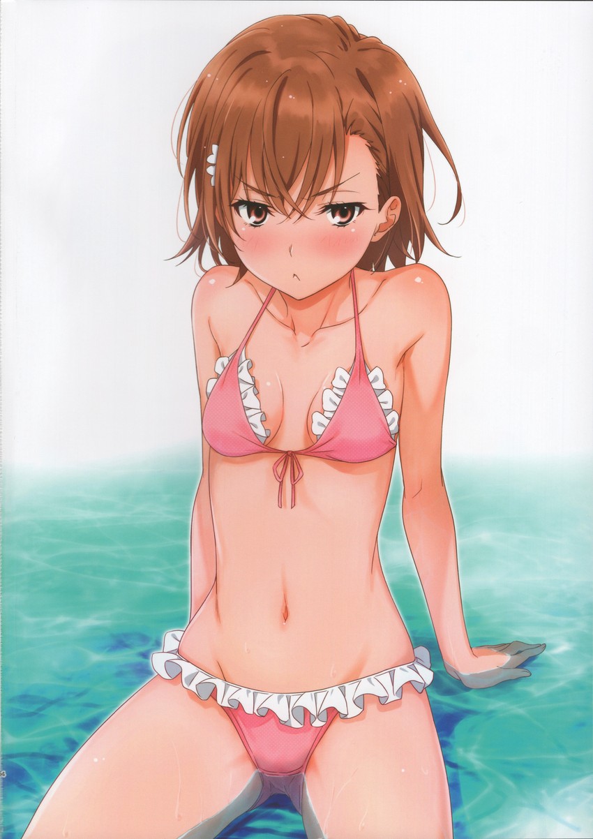 misaka mikoto (toaru majutsu no index and 1 more) drawn by isshi_pyuma
