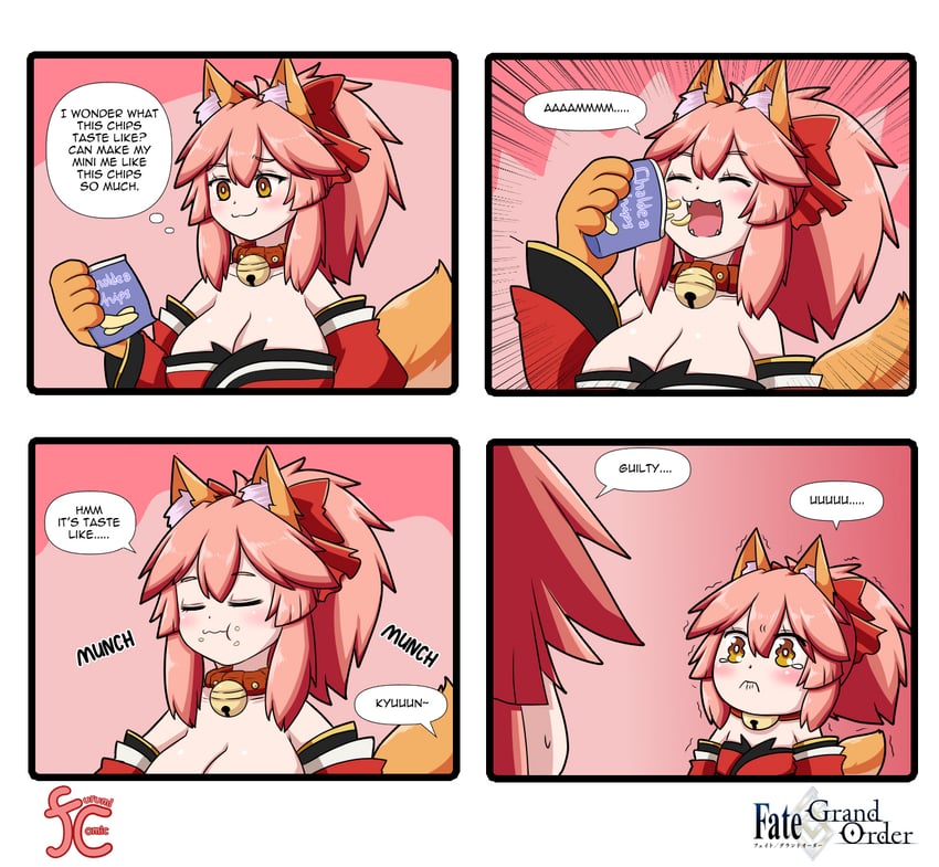 tamamo and tamamo cat (fate and 1 more) drawn by keita_naruzawa