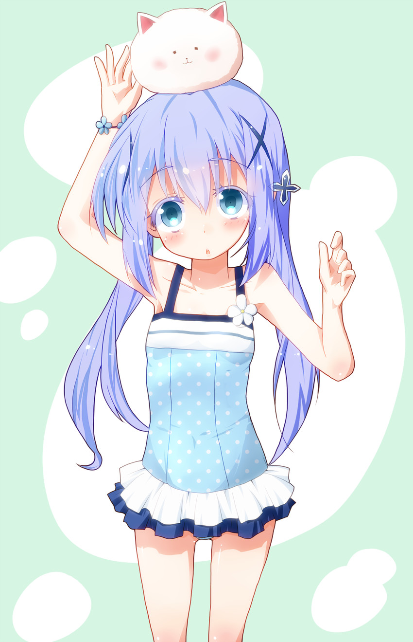 kafuu chino and tippy (gochuumon wa usagi desu ka?) drawn by miiyon
