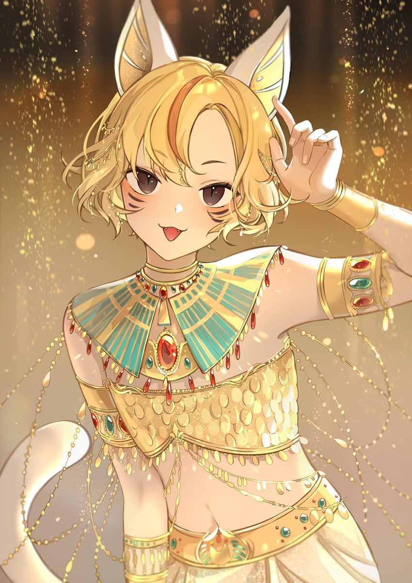 momo and lightborn grace (nikki and 1 more) drawn by eden_(eden871225)