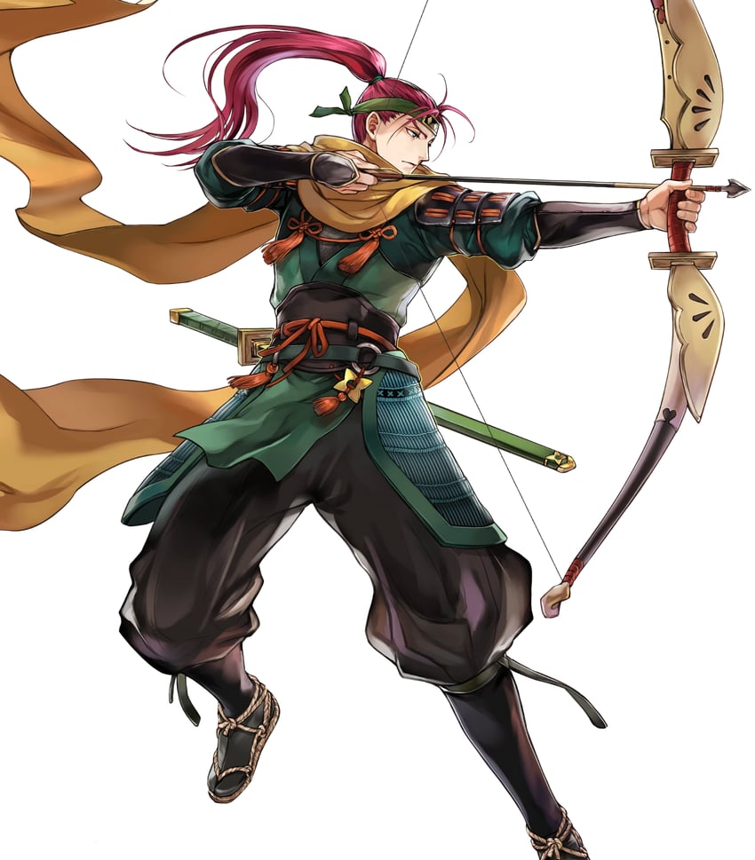 shinon (fire emblem and 2 more) drawn by wada_sachiko