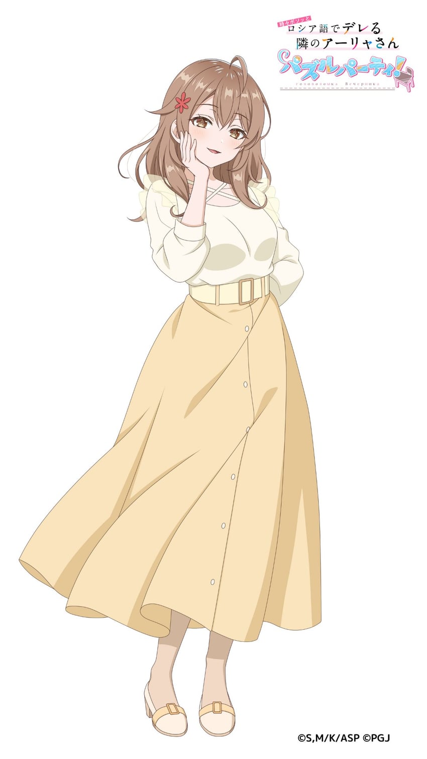 mariya mikhailovna kujou (tokidoki bosotto roshia-go de dereru tonari no alya-san and 1 more) drawn by murota_yuuhei