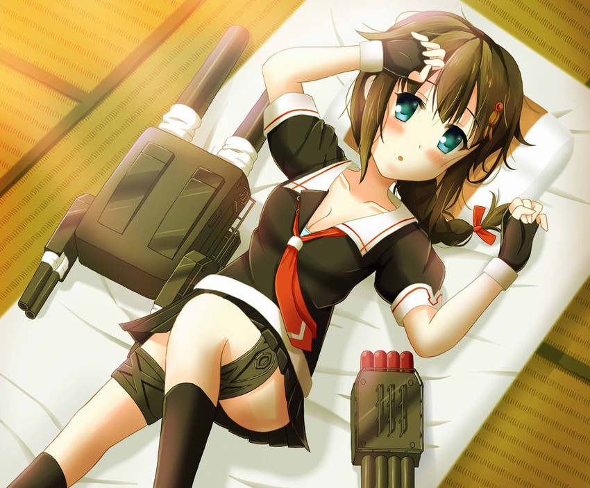 shigure and shigure kai ni (kantai collection) drawn by watarigarasu_no_kakurega
