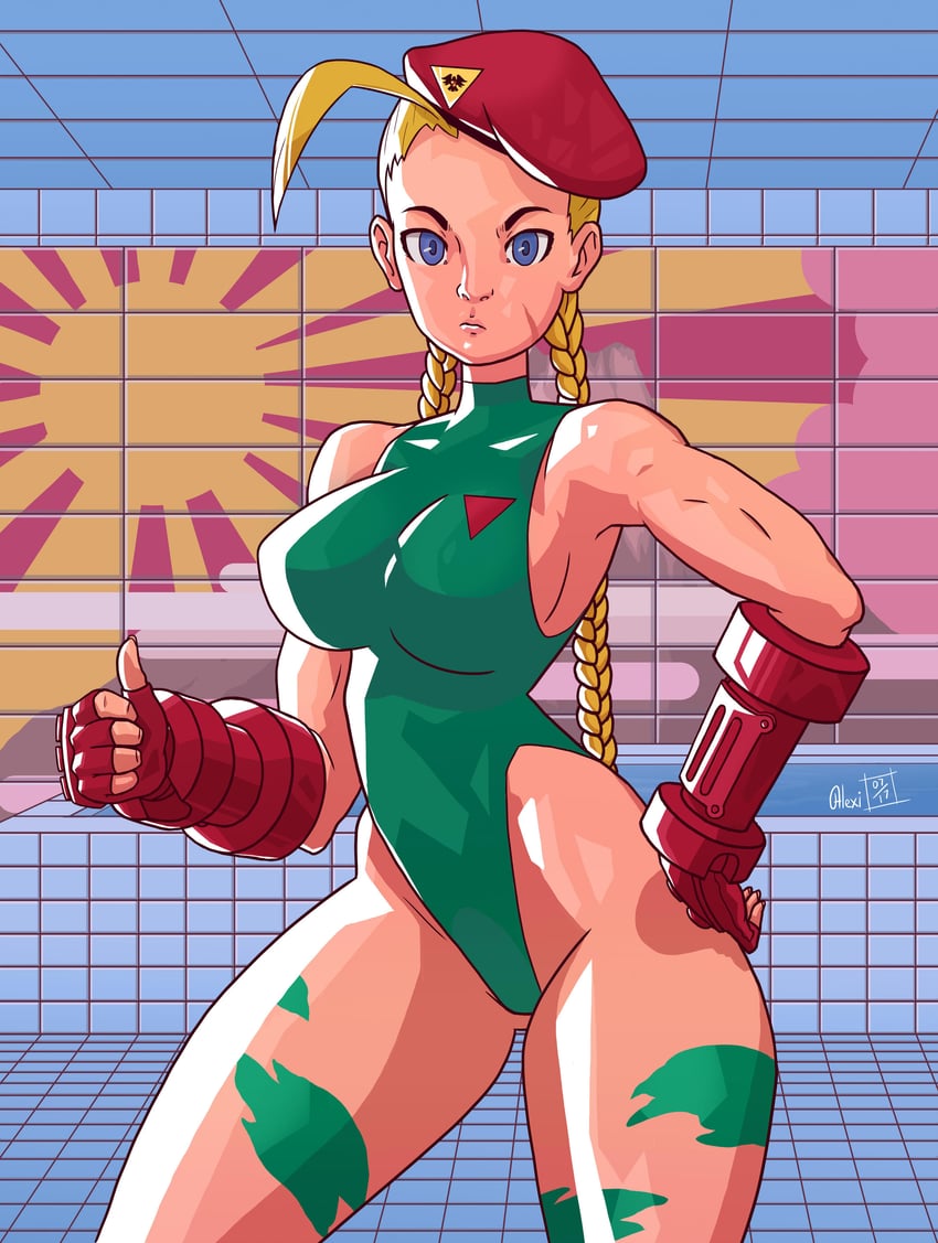 cammy white (street fighter and 1 more) drawn by alexi_ansell