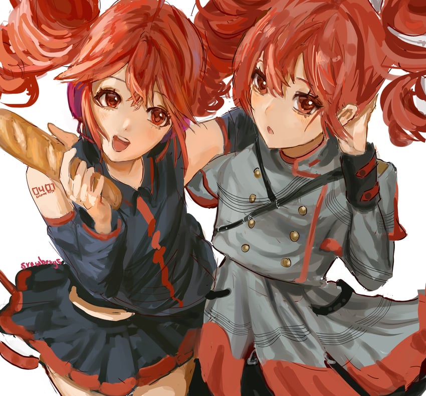 kasane teto (utau and 1 more) drawn by srawbery5