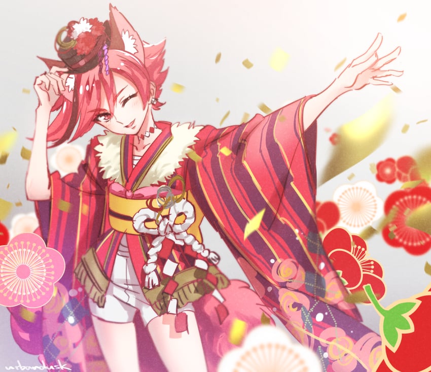 kenjou akira and cure chocolat (precure and 1 more) drawn by urbandusk