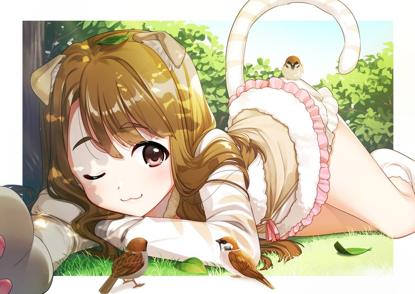 miyao miya (idolmaster and 2 more) drawn by mikapoe