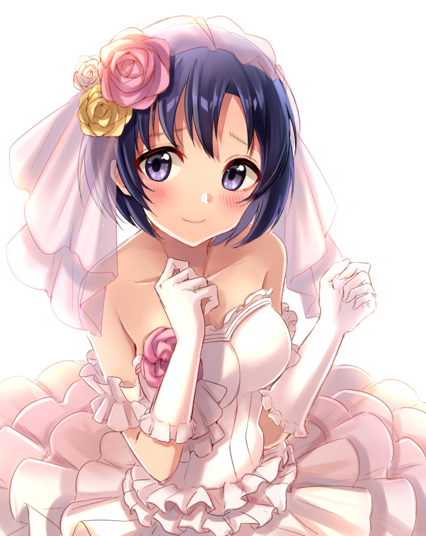 shiragiku hotaru (idolmaster and 1 more) drawn by satoimo_chika