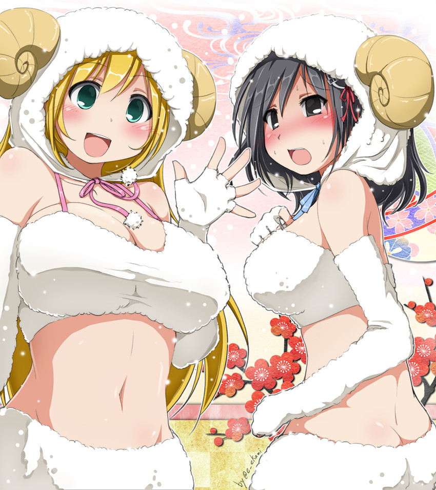 atago and haguro (kantai collection) drawn by earth_ekami