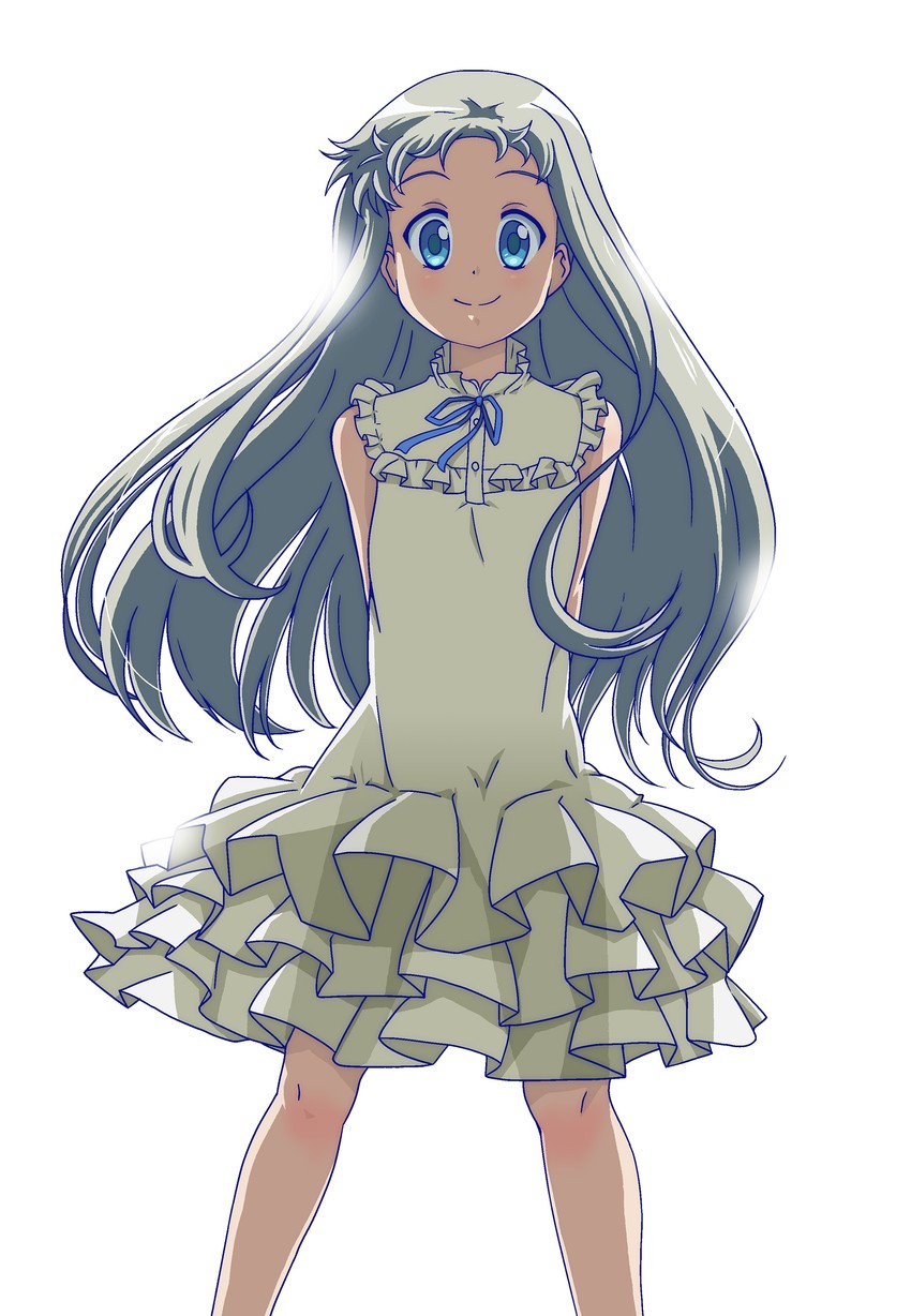 honma meiko (ano hi mita hana no namae wo bokutachi wa mada shiranai.) drawn by ki_(adotadot)