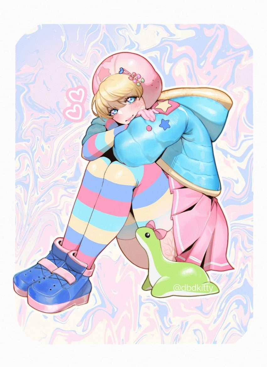 wattson, nessie, and kawaii voltage wattson (apex legends) drawn by kitty_keihara