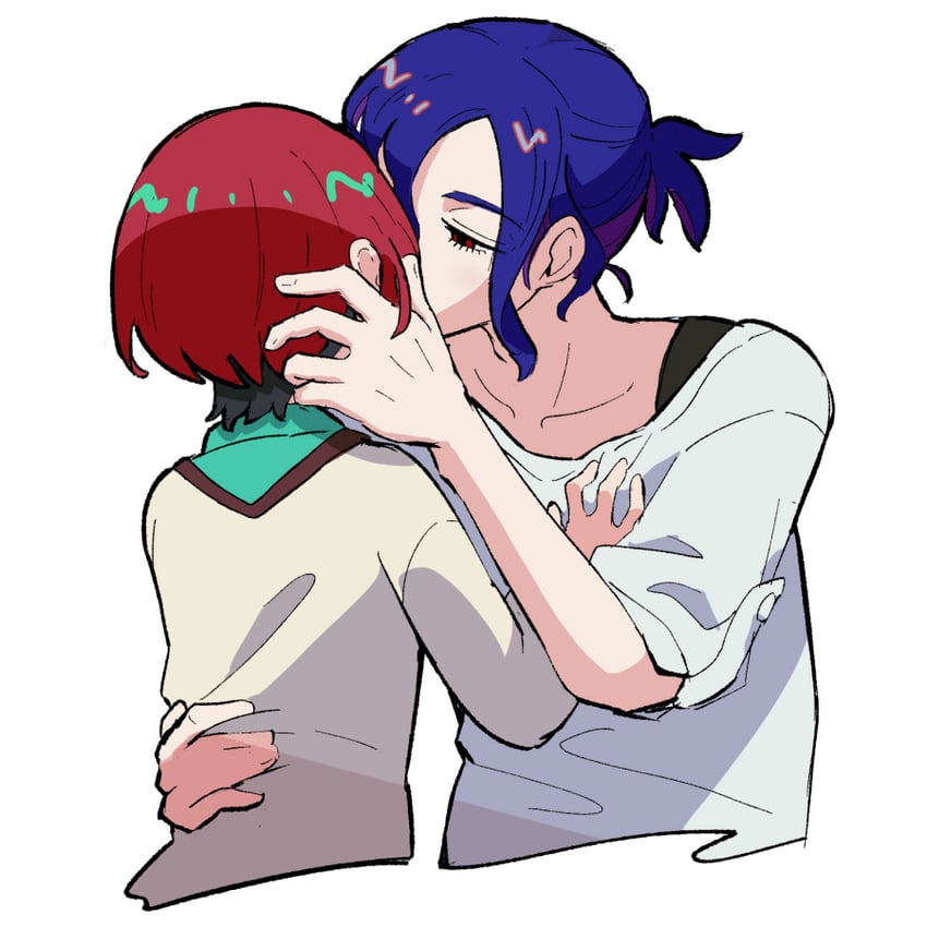 amate yuzuriha and shuji ito (gundam and 1 more) drawn by rasube_(yfjwbmrrbjw0oey)