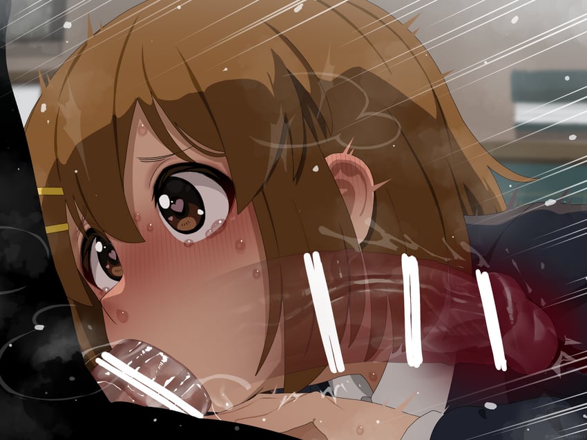 hirasawa yui (k-on!) drawn by mizumizuni