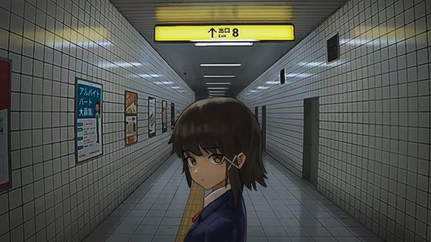 iwakura lain (serial experiments lain and 1 more) drawn by an_yb