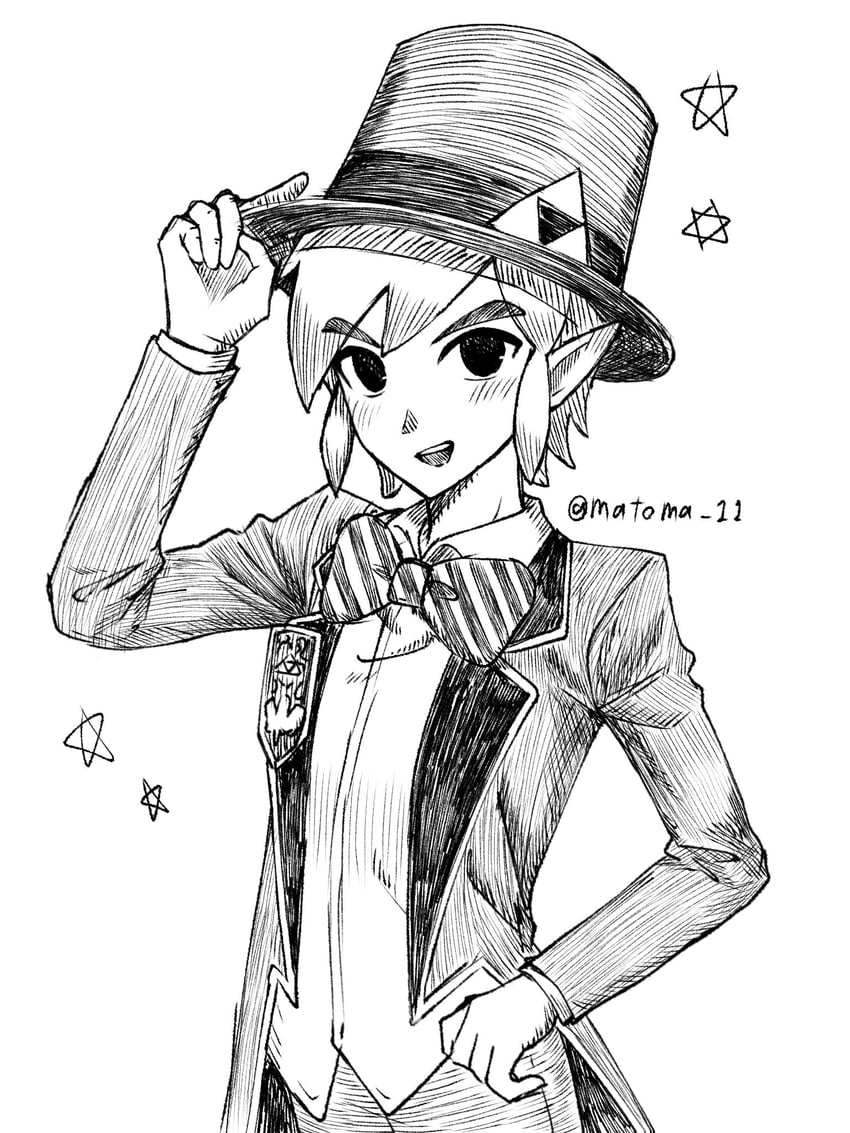 link (the legend of zelda and 1 more) drawn by matoma_11