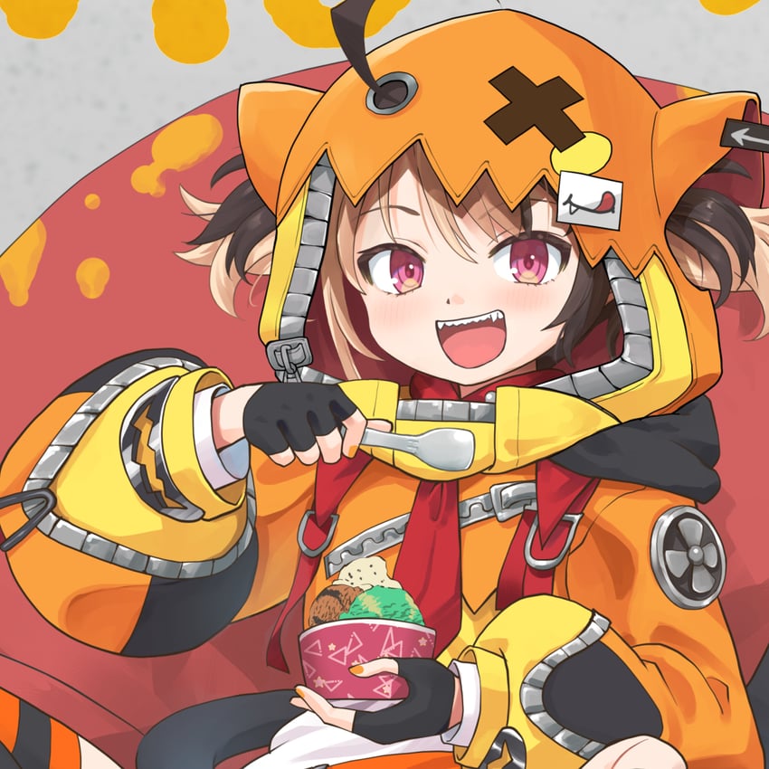 gigi murin (hololive and 1 more) drawn by haniwa_(leaf_garden)